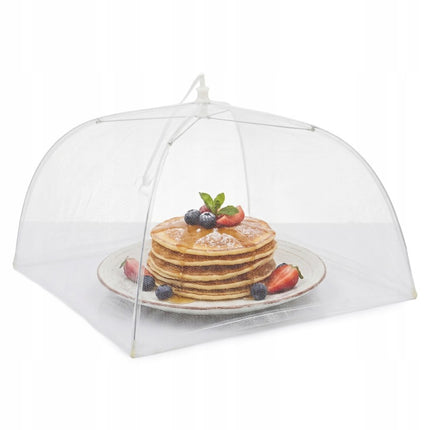 Vliegenkap 41 cm – Opvouwbare Voedselkap – Foodcover – Voedselbeschermer tegen Insecten – Wit
