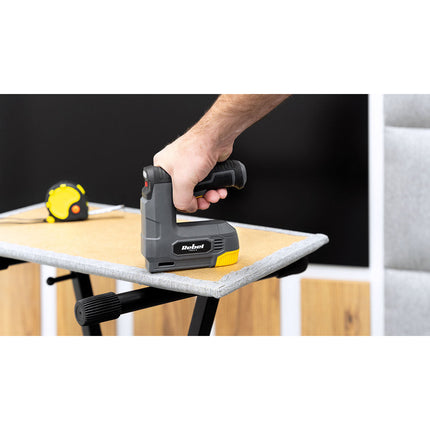 Rebel draadloze tacker 4V - nagelpistool - elektrische nietmachine - nietpistool 1500mAh accu
