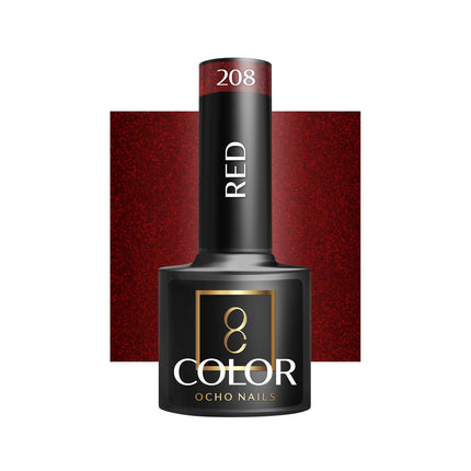 Ocho Nails Nagelstyling Starterspakket Hybride 2 – Complete Set met UV/LED Lamp, Nagelfrees & 5 Gelkleuren