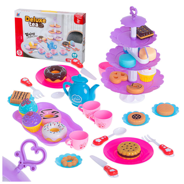 Kinder Winkelwagen - Speelgoed Keuken - Doe-alsof Spel - Inclusief Kinder Winkelwagen - Speelgoed Keuken - Doe-alsof Spel - Inclusief