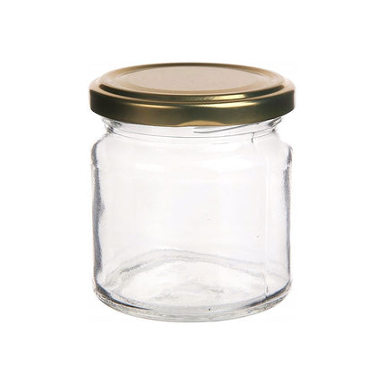 Altom Design Set van 6 Conserveringspotten 200 ml - Weckpot - Jampotten - Inmaakpotten - Voedsel bewaren, conserveren, inmaken