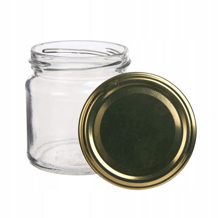 Altom Design Set van 6 Conserveringspotten 200 ml - Weckpot - Jampotten - Inmaakpotten - Voedsel bewaren, conserveren, inmaken