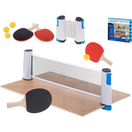 Tafeltennis Set mini - Tafeltennisballen – Ping Pongset – Tafeltennis Batjes