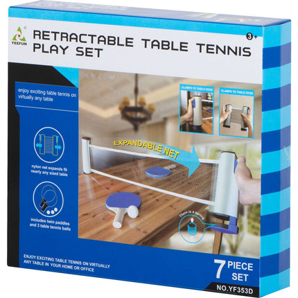 Tafeltennis Set mini - Tafeltennisballen – Ping Pongset – Tafeltennis Batjes