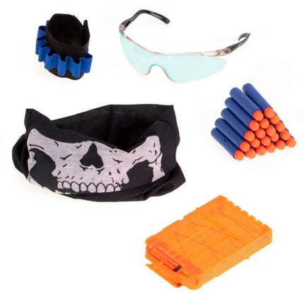 Tactisch accessoire-vest geschikt voor kinder pistool draagraketaccessoires en pijltjes