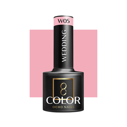 Ocho Nails W05 Professionele Hybride Bruidsnagellak - Roze UV Gellak - Wedding Nagellak 5 g