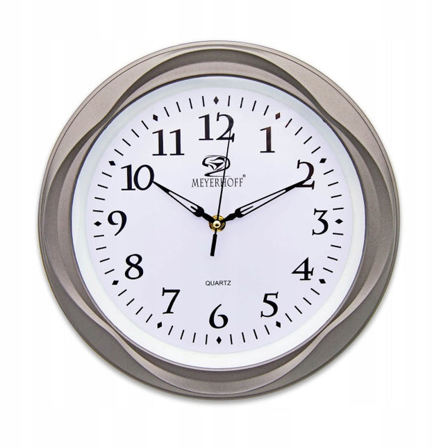 Wandklok 29 cm – Stille Ronde Muurklok – Grote Cijfers – Quartz Klok