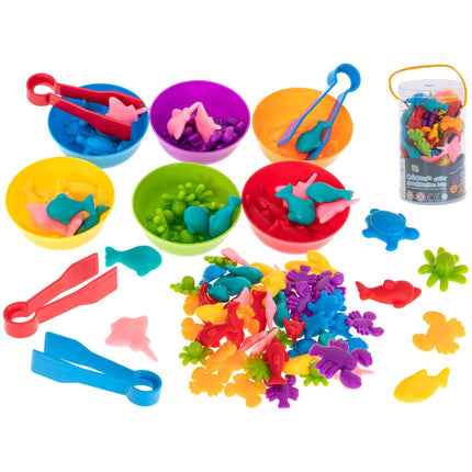 Zeedieren Educatief Montessori Tellen Leren 36 Dieren - Educatief Speelgoed – 36 Dieren