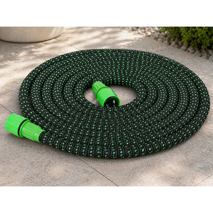 Flexibele Tuinslang 22,5 Meter – Uitschuifbare Tuinslang Met Sproeipistool – Tuinslang Met Kraanadapter – Waterslang Voor Tuin, Terras en Auto