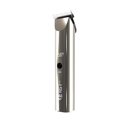 Adler AD 2834 Tondeuse met LCD Display – Draadloos & Met Snoer – 200 Minuten Accuduur – Professionele Haartrimmer