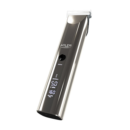 Adler AD 2834 Tondeuse met LCD Display – Draadloos & Met Snoer – 200 Minuten Accuduur – Professionele Haartrimmer