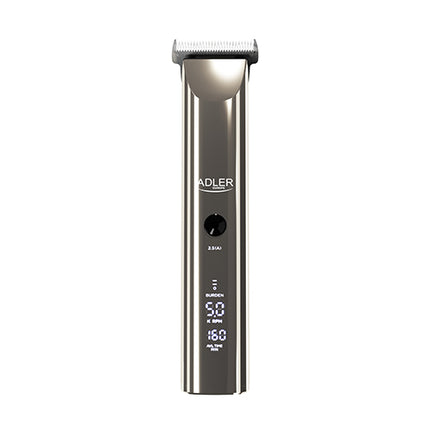 Adler AD 2834 Tondeuse met LCD Display – Draadloos & Met Snoer – 200 Minuten Accuduur – Professionele Haartrimmer