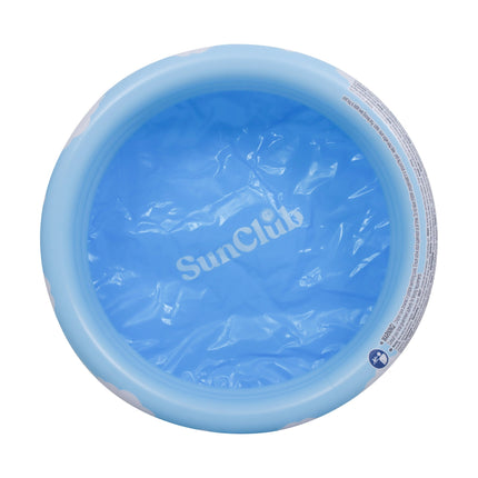 Sunclub Opblaasbaar Kinderzwembad 100 cm – Rond Tuinzwembad Voor Kinderen – Babyzwembad PVC – Blauw Waterspeelgoed Voor Buiten
