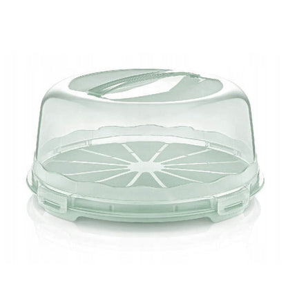 Dunya Lock & Fresh Ronde Taart Bewaardoos - Taartdoos - Taartplateau - Vershouddoos - Gemakkelijk Mee te Nemen - 30 cm binnendiameter
