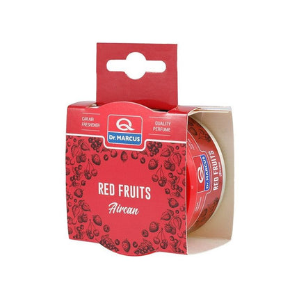 Dr. Marcus Aircan Red Fruits luchtverfrisser met neutrafresh technologie - Autogeurtje voor in de auto, thuis of kantoor - Tot 60 dagen geurverspreiding 40 gram