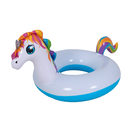 Sunclub Eenhoorn Zwemband Kind – Opblaasbare Unicorn Zwembadring voor Kinderen