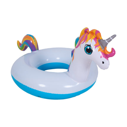 Sunclub Eenhoorn Zwemband Kind – Opblaasbare Unicorn Zwembadring voor Kinderen