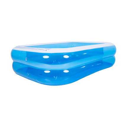 Sunclub Opblaasbaar Tuinzwembad 200x150x50 cm – Familie Zwembad voor Kinderen en Peuters – Opblaasbaar Kinderzwembad voor Tuin, Camping en Zomer Waterplezier