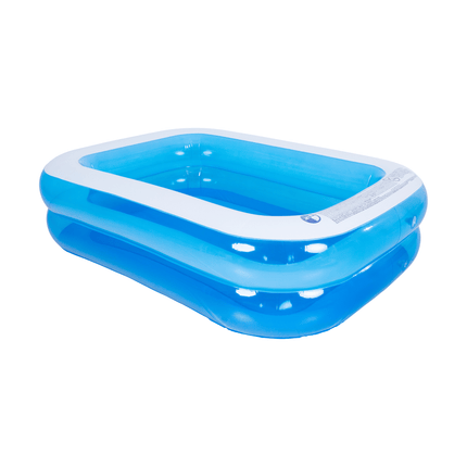 Sunclub Opblaasbaar Tuinzwembad 200x150x50 cm – Familie Zwembad voor Kinderen en Peuters – Opblaasbaar Kinderzwembad voor Tuin, Camping en Zomer Waterplezier