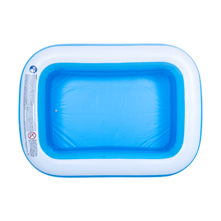 Sunclub Opblaasbaar Tuinzwembad 200x150x50 cm – Familie Zwembad voor Kinderen en Peuters – Opblaasbaar Kinderzwembad voor Tuin, Camping en Zomer Waterplezier