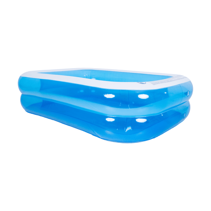 Sunclub Opblaasbaar Tuinzwembad 200x150x50 cm – Familie Zwembad voor Kinderen en Peuters – Opblaasbaar Kinderzwembad voor Tuin, Camping en Zomer Waterplezier