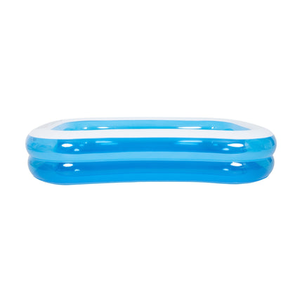 Sunclub Opblaasbaar Tuinzwembad 262x175x50 cm – Familie Zwembad voor Kinderen en Peuters – Groot Opblaasbaar Kinderzwembad voor Tuin, Camping en Zomer Waterplezier