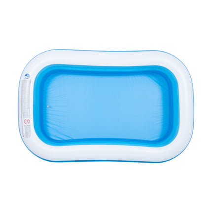 Sunclub Opblaasbaar Tuinzwembad 262x175x50 cm – Familie Zwembad voor Kinderen en Peuters – Groot Opblaasbaar Kinderzwembad voor Tuin, Camping en Zomer Waterplezier
