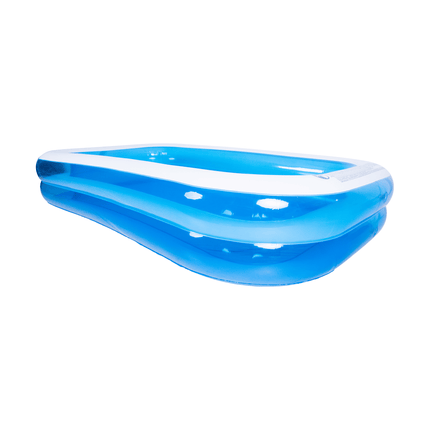 Sunclub Opblaasbaar Tuinzwembad 305x183x50 cm – Familie Zwembad voor Kinderen en Peuters – Groot Opblaasbaar Kinderzwembad voor Tuin, Camping en Zomer Waterplezier