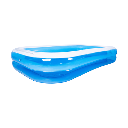 Sunclub Opblaasbaar Tuinzwembad 305x183x50 cm – Familie Zwembad voor Kinderen en Peuters – Groot Opblaasbaar Kinderzwembad voor Tuin, Camping en Zomer Waterplezier