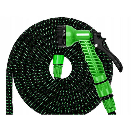 Flexibele Tuinslang 30 Meter – Uitschuifbare Tuinslang Met Sproeipistool – Tuinslang Met Kraanadapter – Waterslang Voor Tuin, Terras en Auto