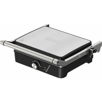 Brock Electronics Grote Contactgrill - Tafelgrill - Grillplaat: 30 x 24 cm - Instelbare Temperatuur - Tosti Apparaat - PFAS Vrij - 1500 W