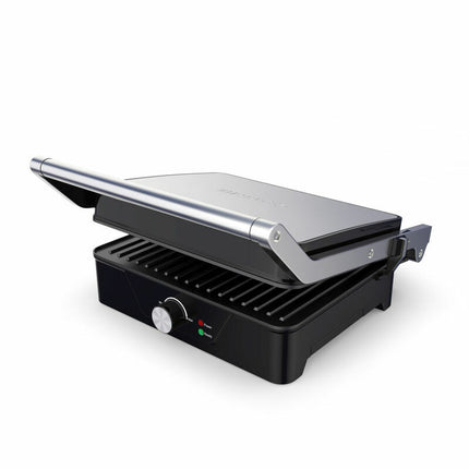 Brock Electronics Grote Contactgrill - Tafelgrill - Grillplaat: 30 x 24 cm - Instelbare Temperatuur - Tosti Apparaat - PFAS Vrij - 1500 W