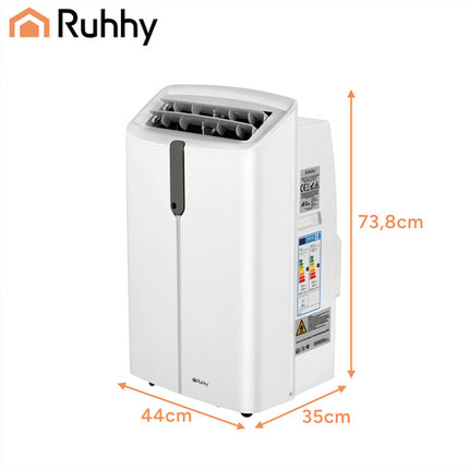 Mobiele Airconditioner 12000 BTU WiFi – 4-in-1 Airco met Verwarming, Ontvochtiger & Ventilator – 25-30 m² - 3,5 kW