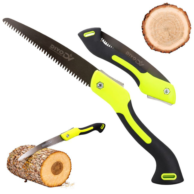 Opvouwbare Handzaag 18 cm – Snoeizaag – Takkenzaag – Zaag voor Hout, Takken en Camping – Inklapbaar