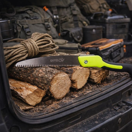 Opvouwbare Handzaag 18 cm – Snoeizaag – Takkenzaag – Zaag voor Hout, Takken en Camping – Inklapbaar