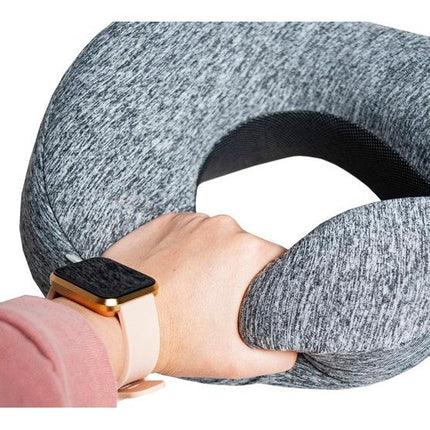 3 delige memory foam nekkussen inclusief slaapmasker en oordopjes