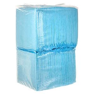 Puppy Trainingspads 100 Stuks 45 x 33 cm – Puppy Onderleggers – Zindelijkheidstraining – Absorberende Puppy Pads – Inclusief 30 Poepzakjes