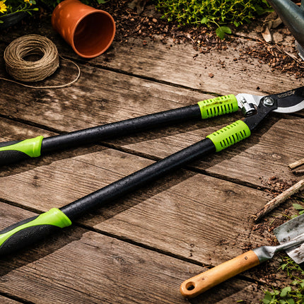 Aambeeld Takkenschaar 63 cm – Snoeischaar voor Droge Takken – Professionele Takschaar – Gehard Staal