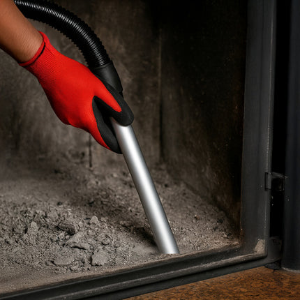 Kaminer Hittebestendige As- en Pelletkachel Stofzuiger 20L – 1600W – Zakloos – HEPA Dubbel Filter – Blaasfunctie – Voor Haard, Grill & Ovenresten