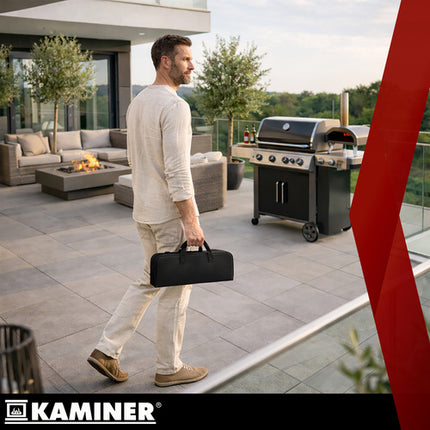 BBQ Gereedschapset 6-delig RVS – Complete Barbecue Accessoires Set met Opbergkoffer