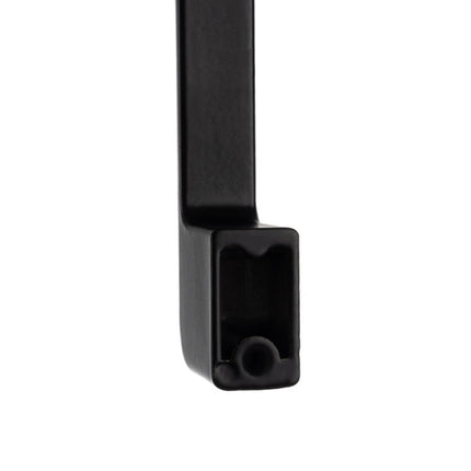 Meubelgrepen 10 stuks Mat Zwart – Aluminium Kastgrepen – 96 mm Boorafstand – Voor Kast, Lade en Dressoir Iso Trade