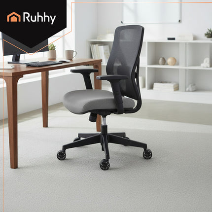 Universele bureaustoelwielen  – Set van 5 – Stille PU Wielen – 11x22 mm – Krasvrij & 360° Draaibaar – Voor Parket, Tegels en Tapijt