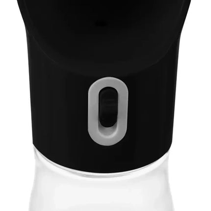 Purlov Honden Drinkfles 3-in-1 – 200 ml Waterreservoir – 100 ml Voerbak – Met Drinkbak en Draagkoord