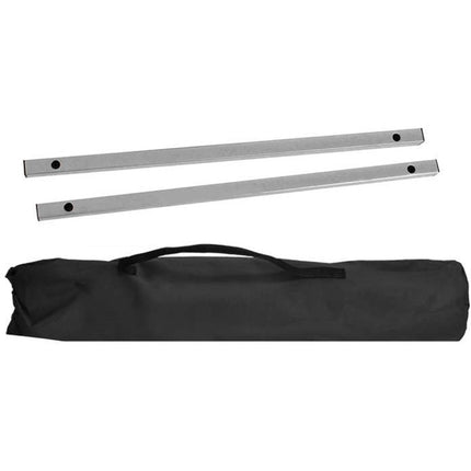 Veldbed 1 Persoons opvouwbare stretcher met opbergtas zwart