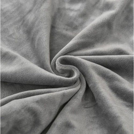 Ruhhy Universele Velours Stoelhoes Grijs – Elastisch & Wasbaar – Luxe Beschermhoes voor Eetkamerstoelen – Zachte Stretch Chair Cover