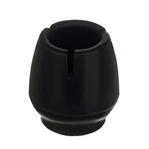 Malatec Stoelpootbeschermers – 16 stuks – Siliconen + Vilt – 12–16 mm – Geluiddempend & Krasvrij – Zwart