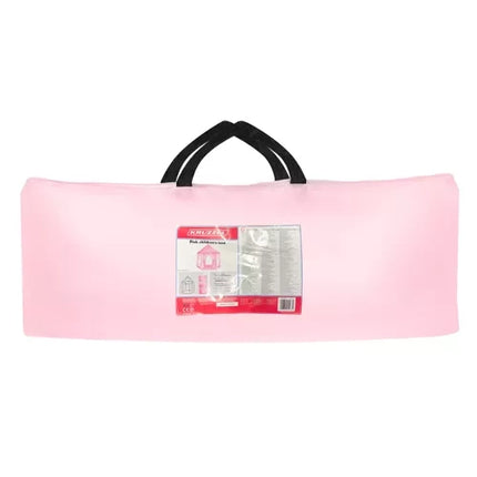 Kruzzel Speeltent Paleistent Kinder Tent  - Tipi Voor Binnen en Buiten - Roze - 135 x 135 x 140 cm