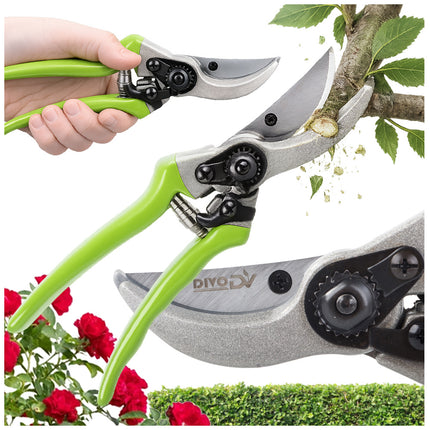 Snoeischaar voor Planten en Struiken – Tuinschaar – Snoeischaar voor Verse Takken – Ergonomische Handgreep – 22 cm