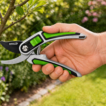 Snoeischaar 22 cm – Heavy Duty – Gehard Stalen Blad – Verstelbare Bladopening – Voor Takken, Struiken en Planten