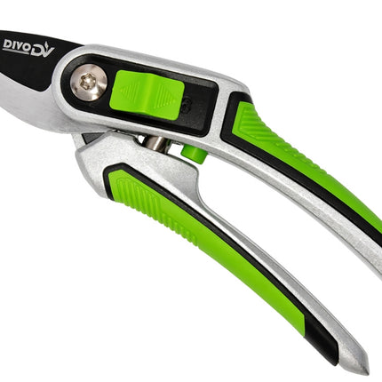 Snoeischaar 22 cm – Heavy Duty – Gehard Stalen Blad – Verstelbare Bladopening – Voor Takken, Struiken en Planten